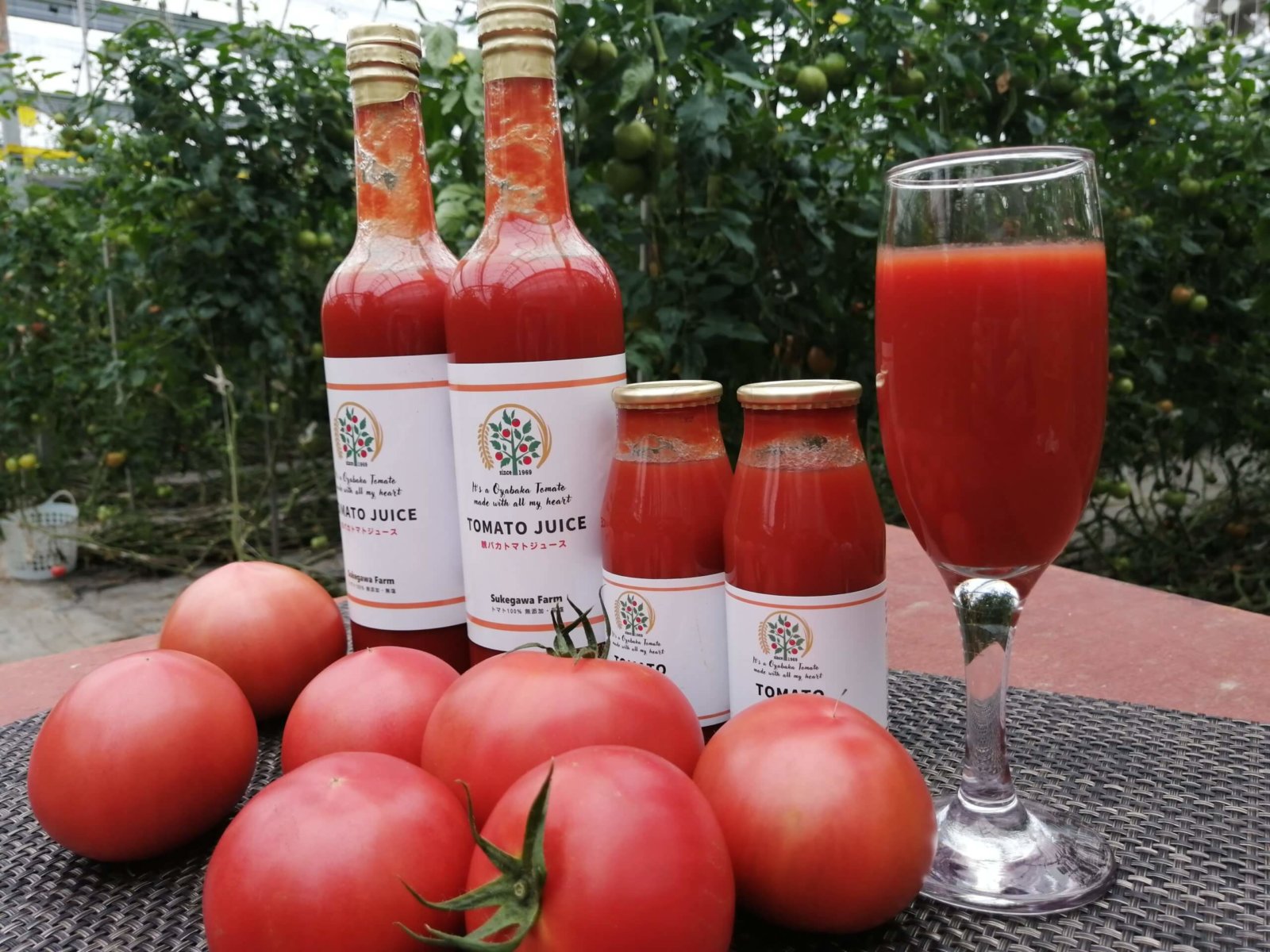 トマトジュース 親バカトマト 助川農園 いわき市産トマト、ミニトマト通販・直売